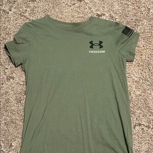 Under Armour Green Freedom Tee